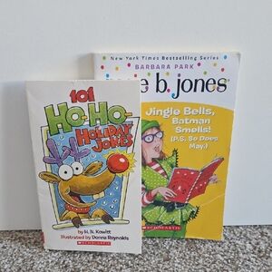Children's Books - Scholastic Holiday Joke and Junie B. Jones Book Set